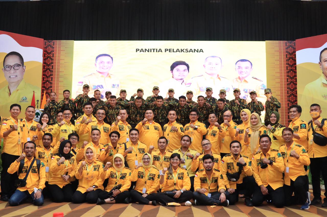 Konsolidasi Pemenangan Pilpres 2024 Sukses, DPP Partai Golkar Apresiasi AMPG Sumut