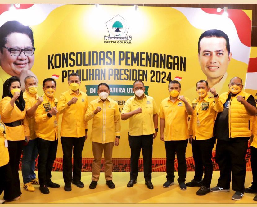 Ketua PD AMPG Sumut Dedi Dermawan Ajak Kader Menangkan Capres Airlangga Hartarto 2024