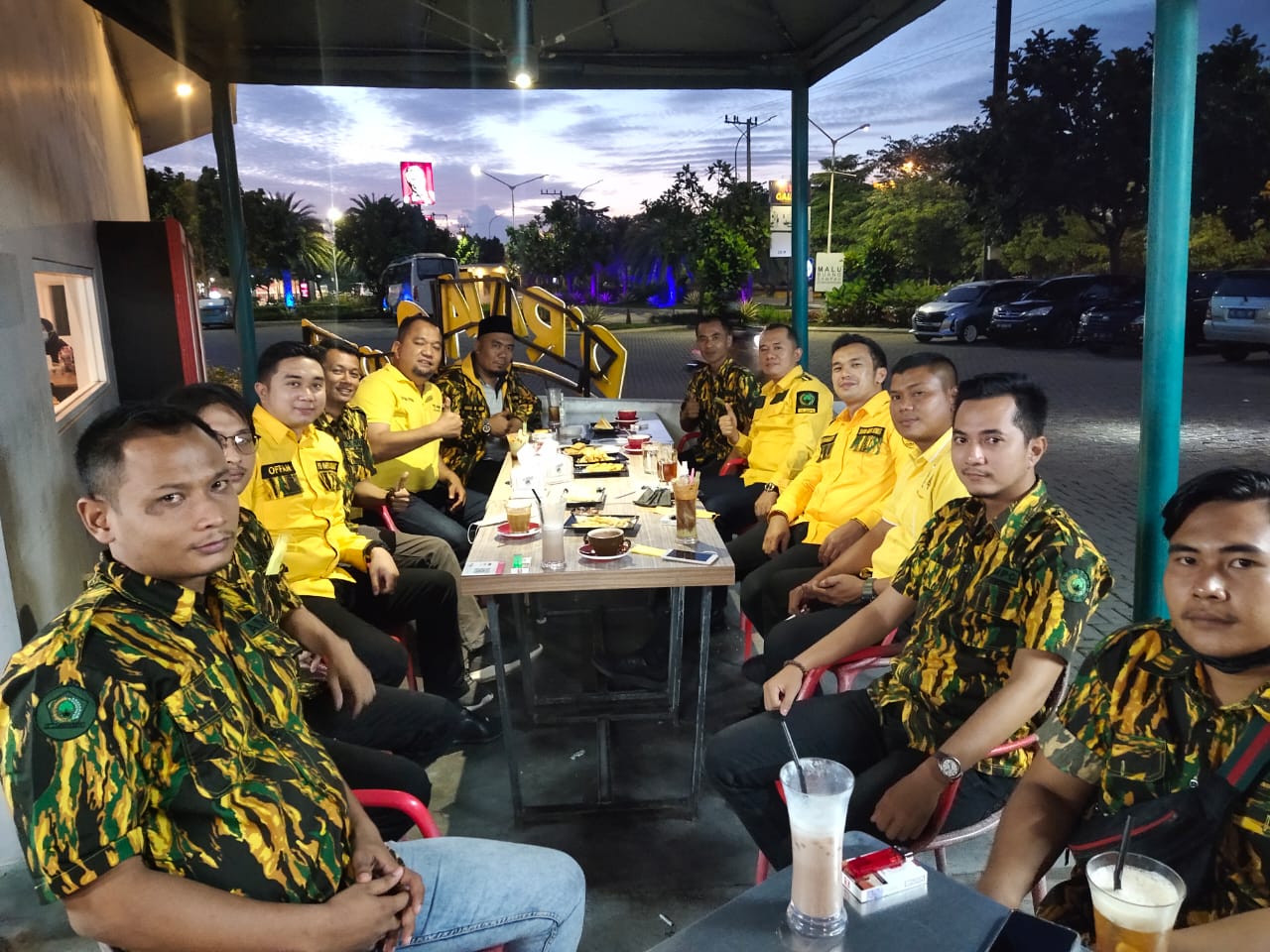 Sosialisasikan Airlangga Hartarto, AMPG Sumut Konsolidasi Dengan AMPG Deliserdang