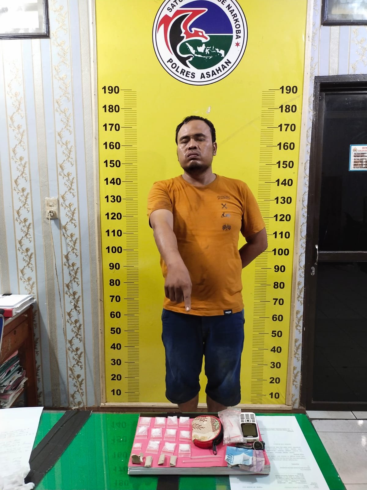 Pengedar Narkotika 14.10 Gram Sabu Diamankan, Kapolres : Masih Nekat, Akan Saya Sikat