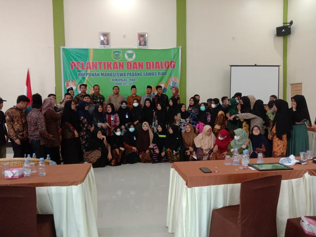 Pengurus HIMAPALAS-RIAU Dilantik di Kakan Kesbangpol,  Dilanjutkan Acara Dialog Kedaerahan