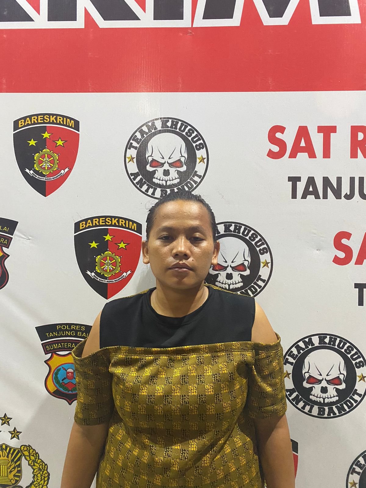 Sat Reskrim Polres Tanjung Balai Amankan Calon Mantu Wanita yang Tega Nipu Calon Mertuanya