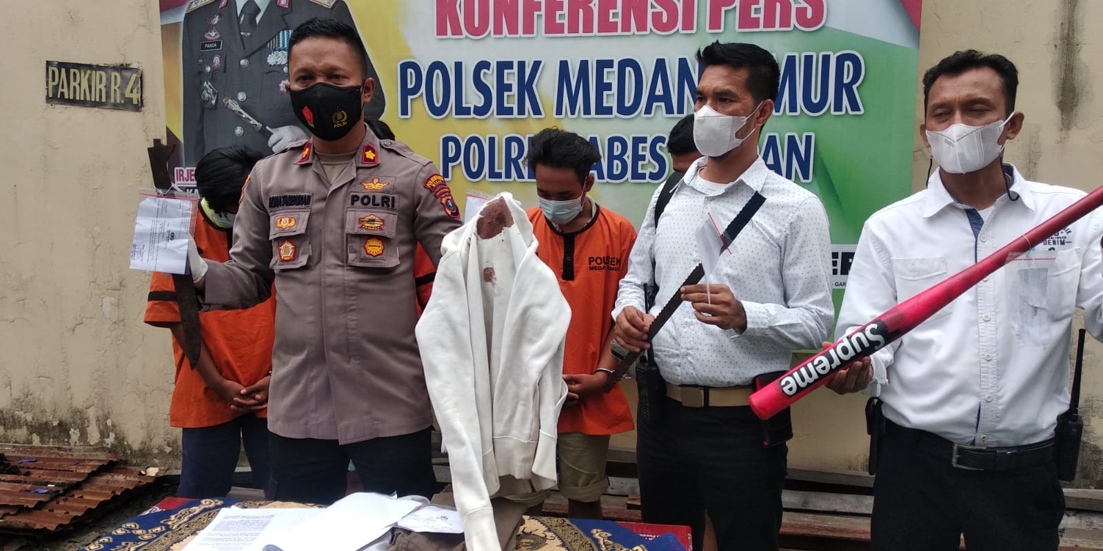 Polsek Medan Timur Tembak 2 dari 4 Anggota Geng Motor Simple Life