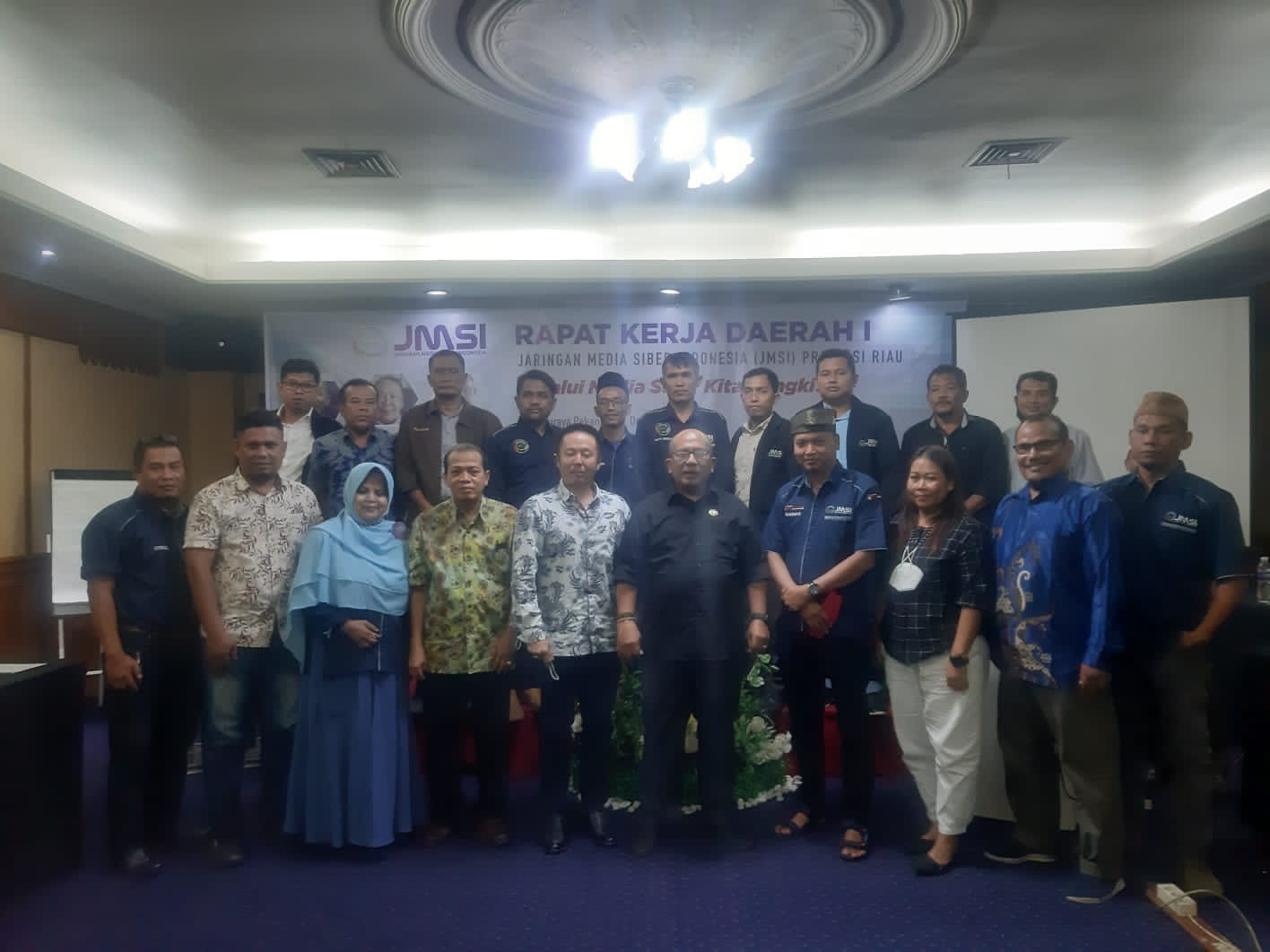 Ketum JMSI Pusat Teguh Santosa Buka Rakerda I JMSI Riau