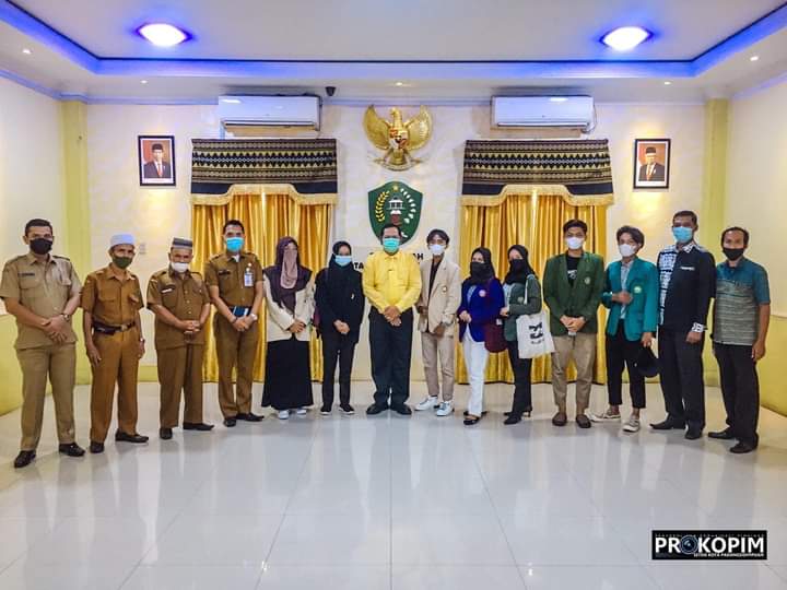 Wali Kota PSP Irsan Efendi Nasution Terima Audensi Dosen UGN