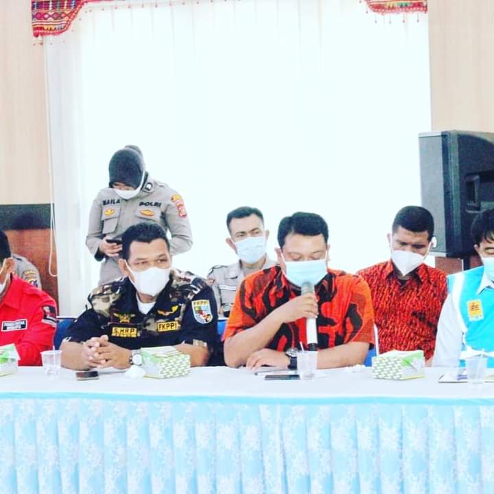 MPC PEMUDA PANCASILA SIDIMPUAN BERSAMA ORMAS LAINNYA SIAP MENGAMANKAN NATARU 2021