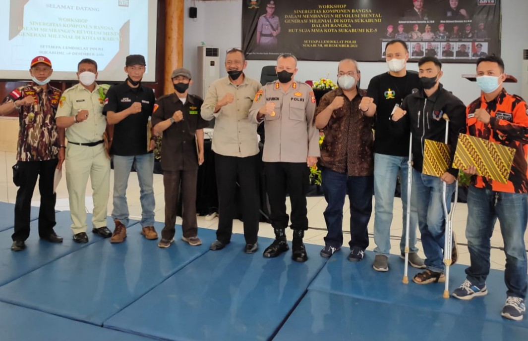 Workshop Sinergitas Komponen Bangsa Dalam Membangun Revolusi Mental Generasi Milenial di Kota Sukabumi