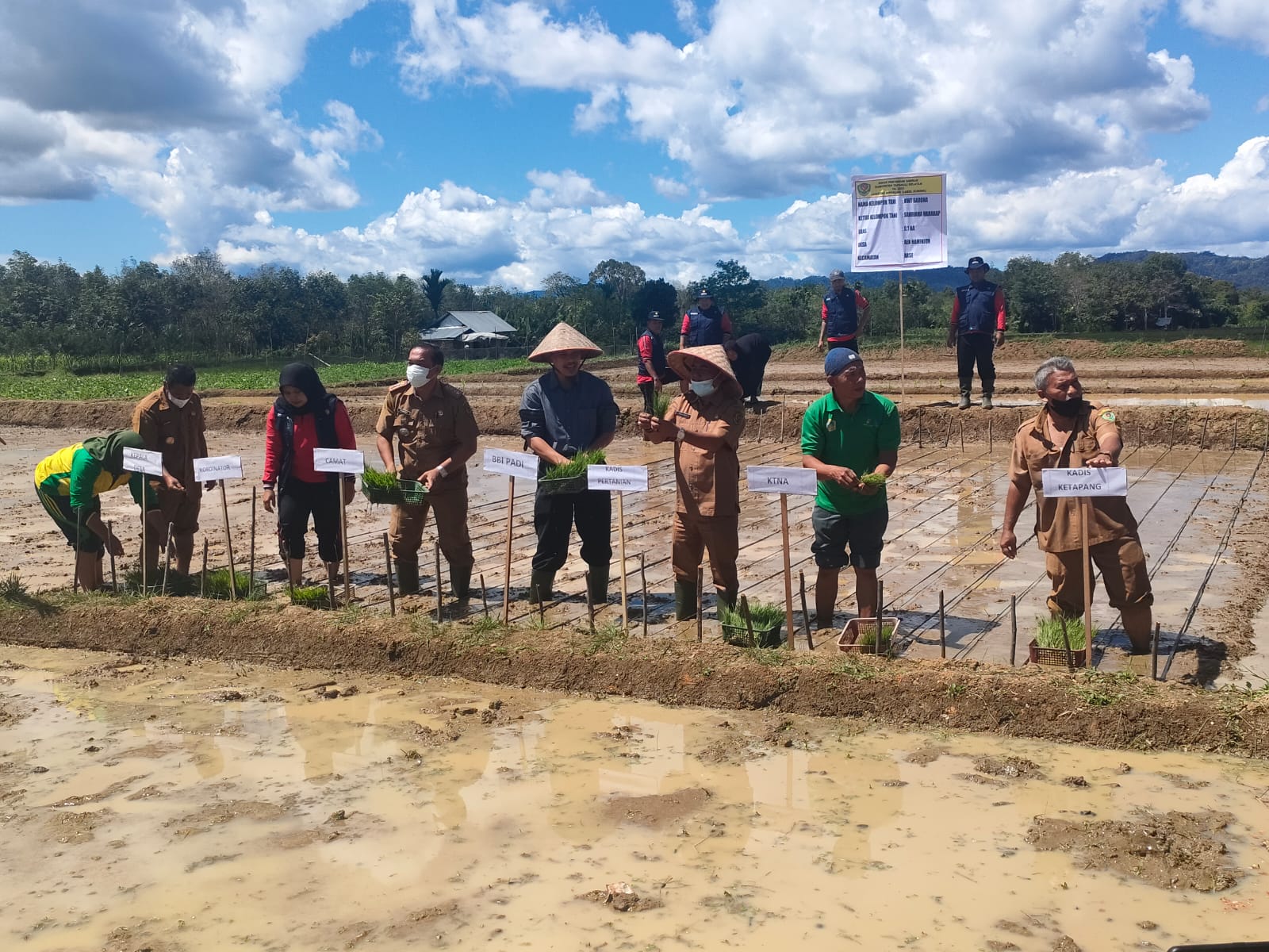 BUPATI TAPSEL APRESIASI KINERJA KADIS PERTANIAN 