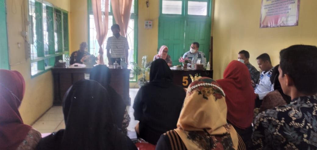 Kalapas Kelas IIB PSP Kanwil Kemenkumham Sumut dan UPP Satgas Saber Pungli Gelar Sosialisasi Pencegahan dan Pengawasan PungliÂ 