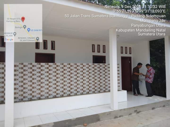 Bangun Kamar Mandi Toilet SDN 070,Â  Orang tua Ucapkan Terima Kasih Pada Bupati dan wakil Bupati Madina