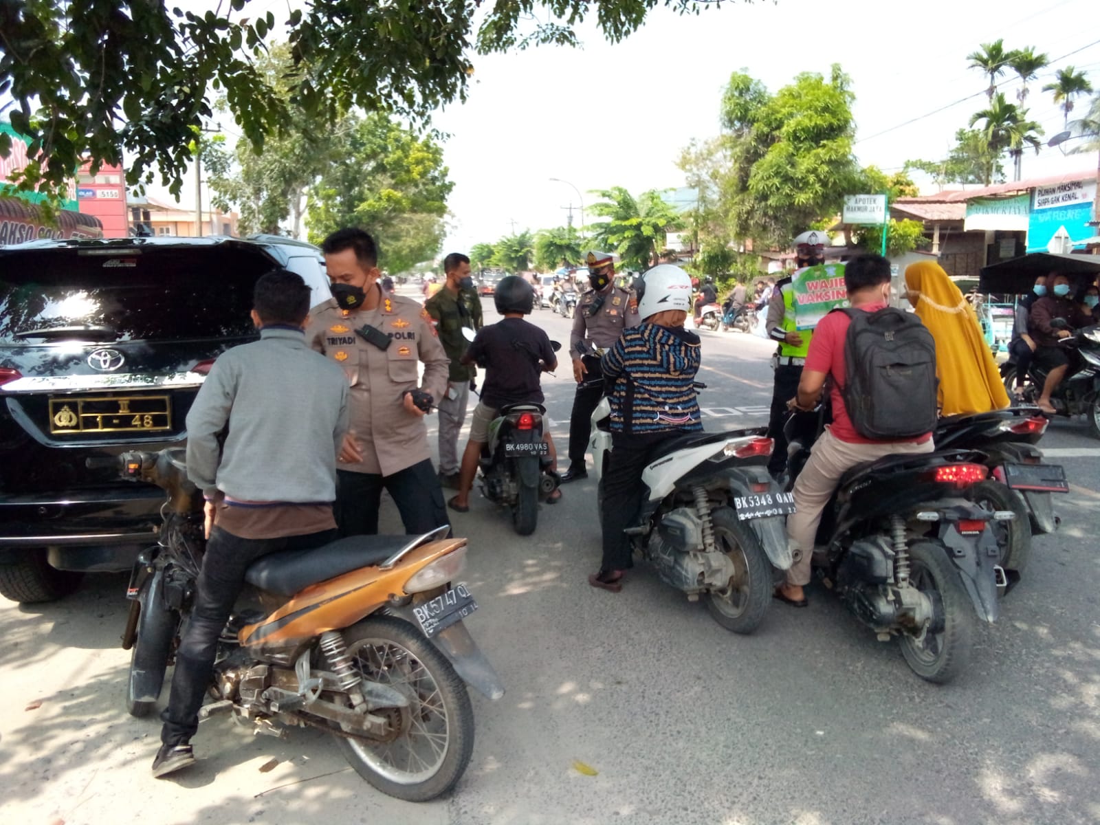 Kapolres Tanjung Balai AKBP Triyadi Pimpin Pelaksanaan Ops Yustiai Bersama TNI dan Pemko Tanjung Balai