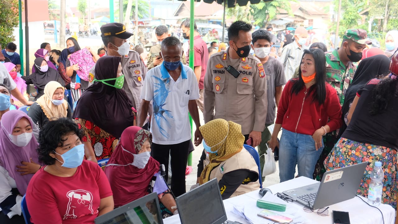 Capaian Vaksinasi Masaal AKABRI 2001 Hari ke 5 Kota Tanjung Balai 58,56%