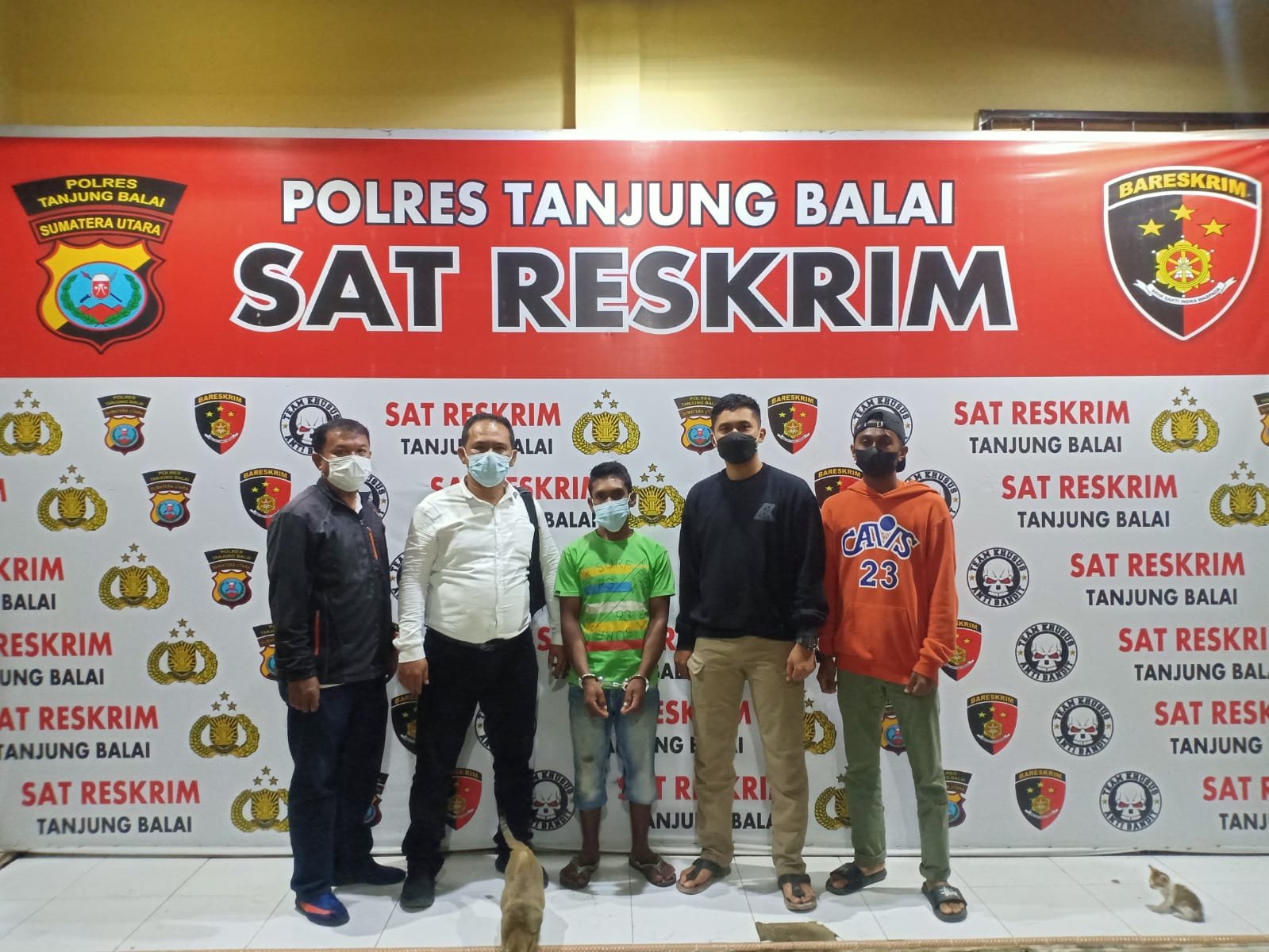 Gegara Aniaya Ayah Tirinya, Teguh IndraÂ  Nginap di Hotel Prodeo Polres Tanjung Balai