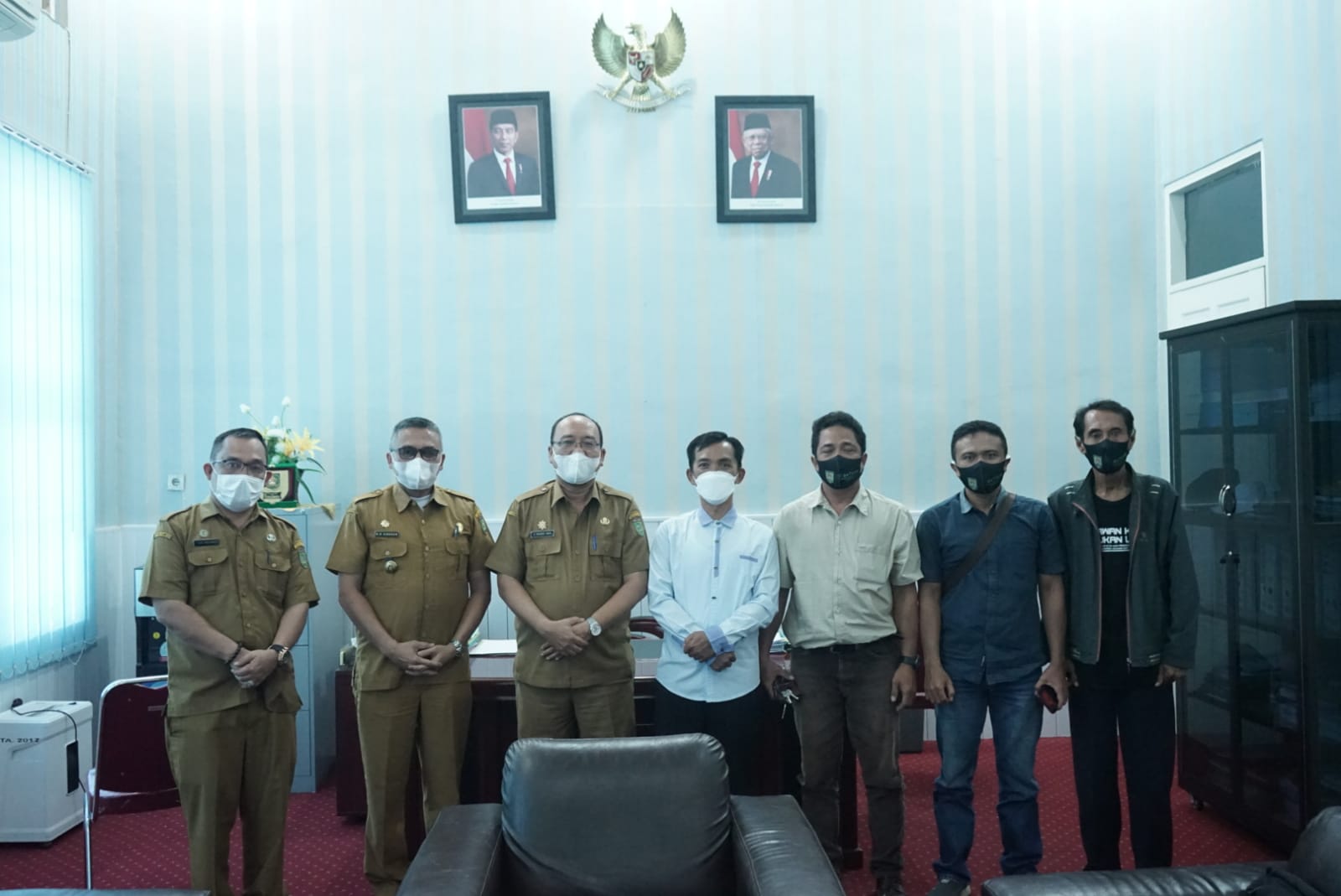 Sekda Asahan Terima Audensi JNI