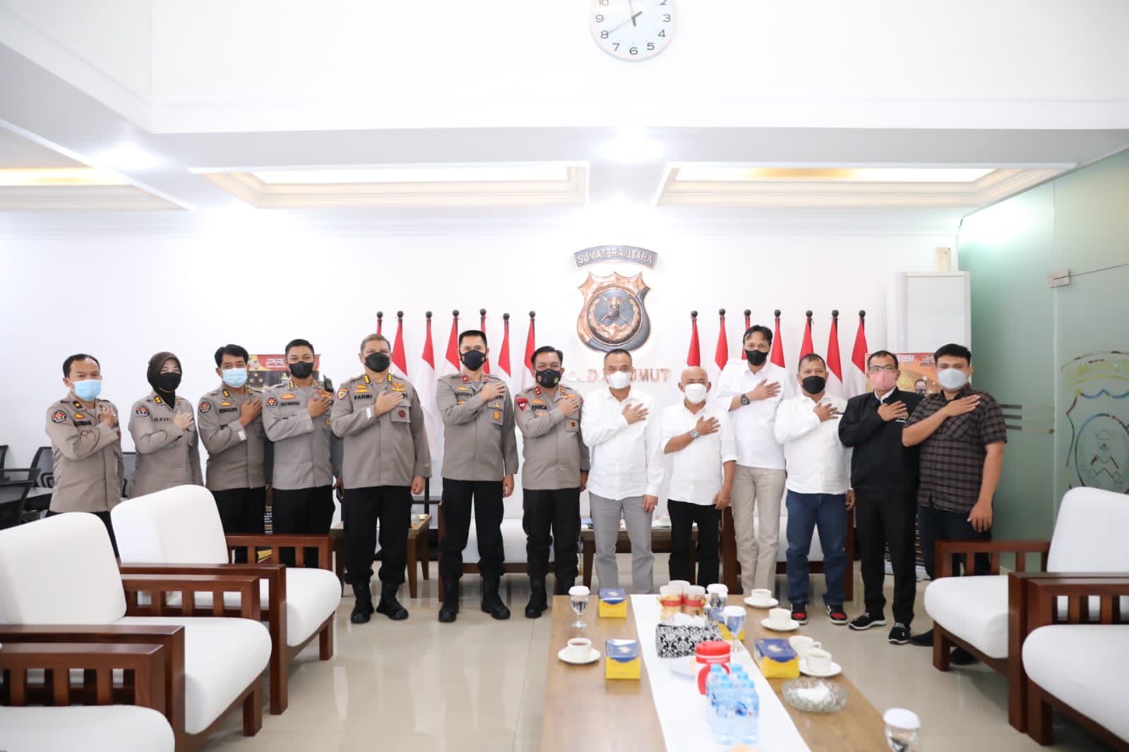 PWI Sumut Audensi, Irjen Panca: Pers Bantu Kinerja Polisi