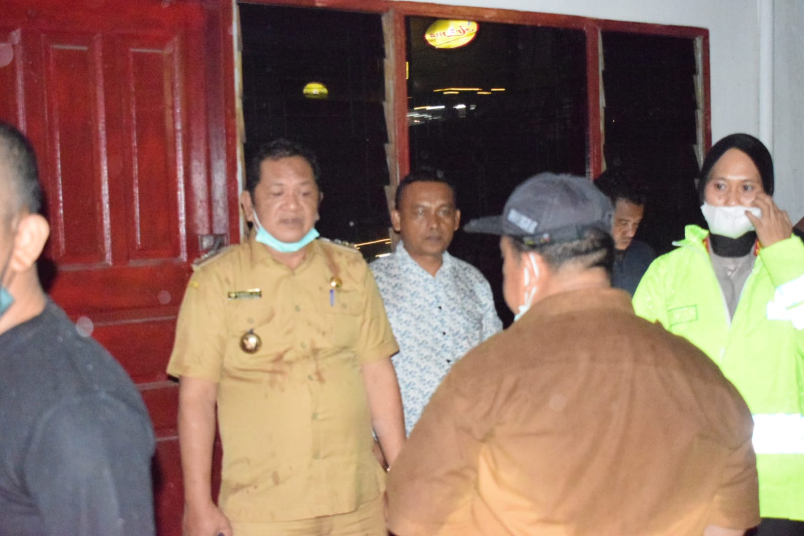 Bangunan Roboh Dibantaran Sungai Aek Sibontar, Walikota Irsan Nasution : Tidak Ada Korban Jiwa