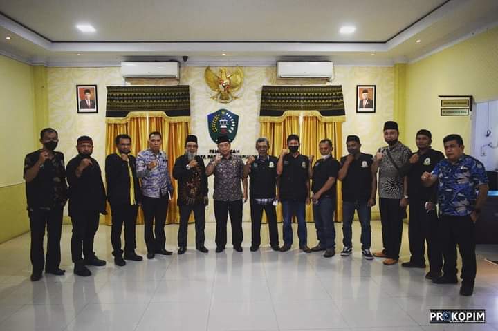 Wakil Wali Kota Padangsidimpuan Arwin Siregar menerima audensi DPC.FKPPAI