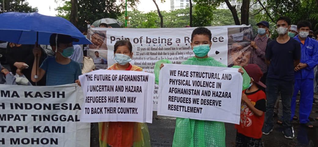 PENGUNGSI AFGHANISTAN MENGADU KE DPRD-SU UNTUK YANG KE DUA KALINYA