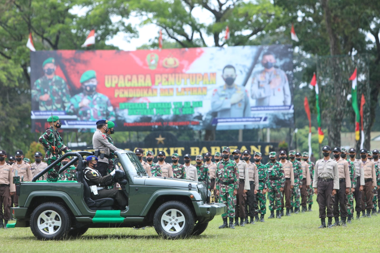 Tutup Pelatihan Integrasi Siswa TNI-Polri di RindamI/BB, Kapolda Sumut : Jaga Sinergitas dan Soliditas
