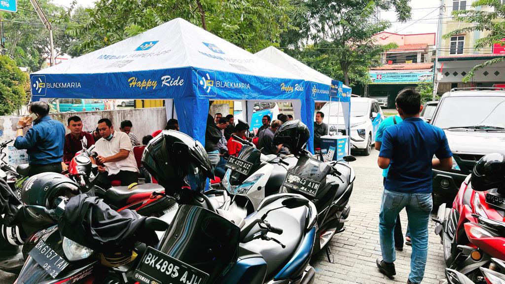 Aplikasi Pintar Blackmaria Super App Hadir di Kota Medan