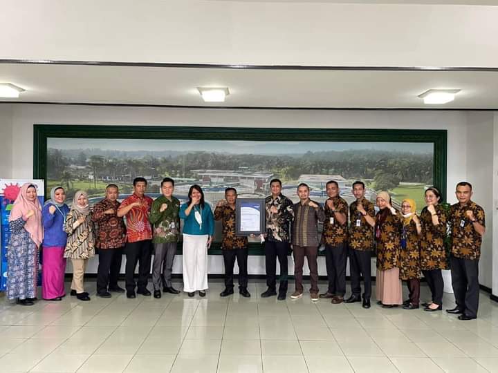 PT Tuv Nord Memberikan Sertifikat ISO Kepada    PDAM Tirtanadi SUMUT