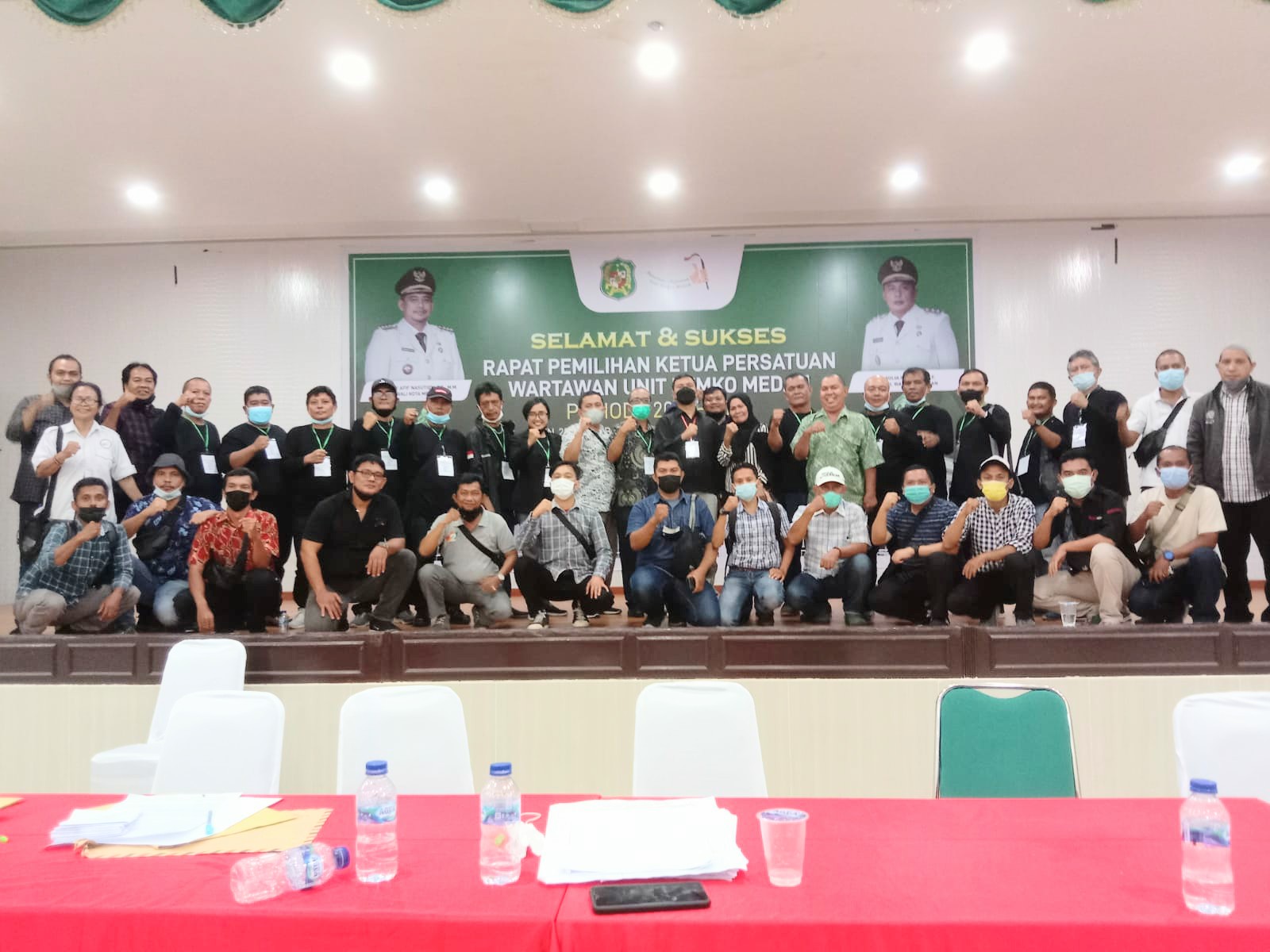 Syaifullah Defaza Terpilih Menjadi Ketua Persatuan Wartawan Unit Pemko Medan Periode 2021-2023