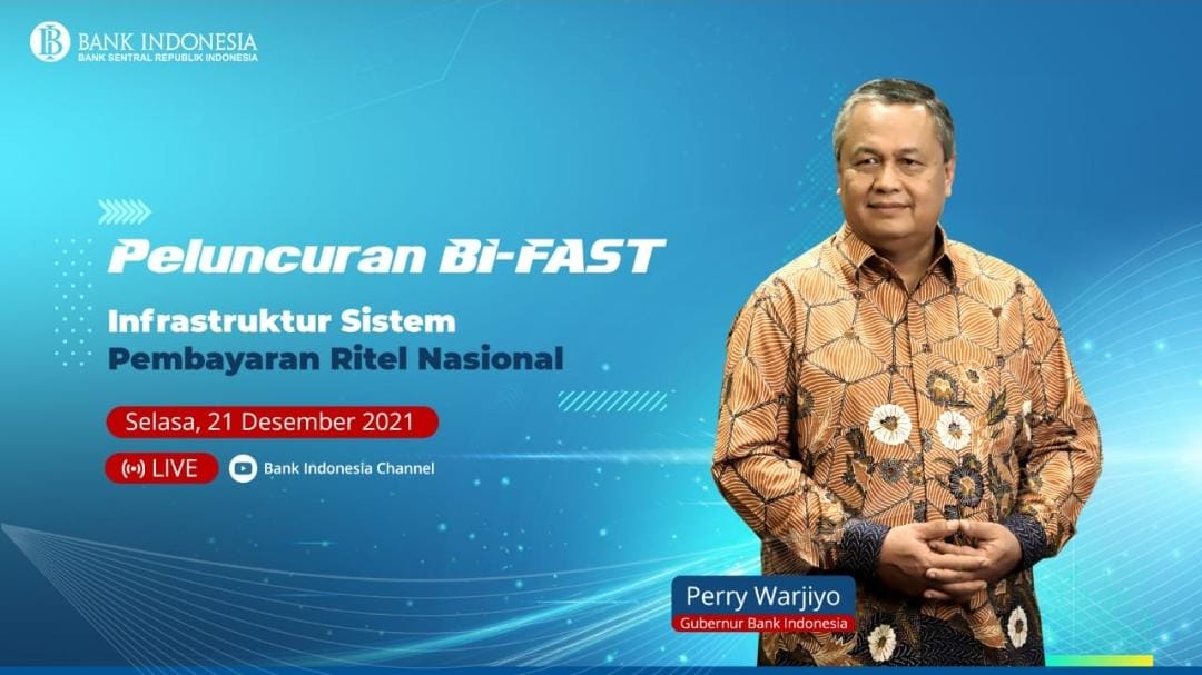 Gubernur Bank Indonesia Perry Warjiyo: BI-Fast Resmi Diluncurkan,  Biaya Transfer Antara Bank Hanya Rp2.500