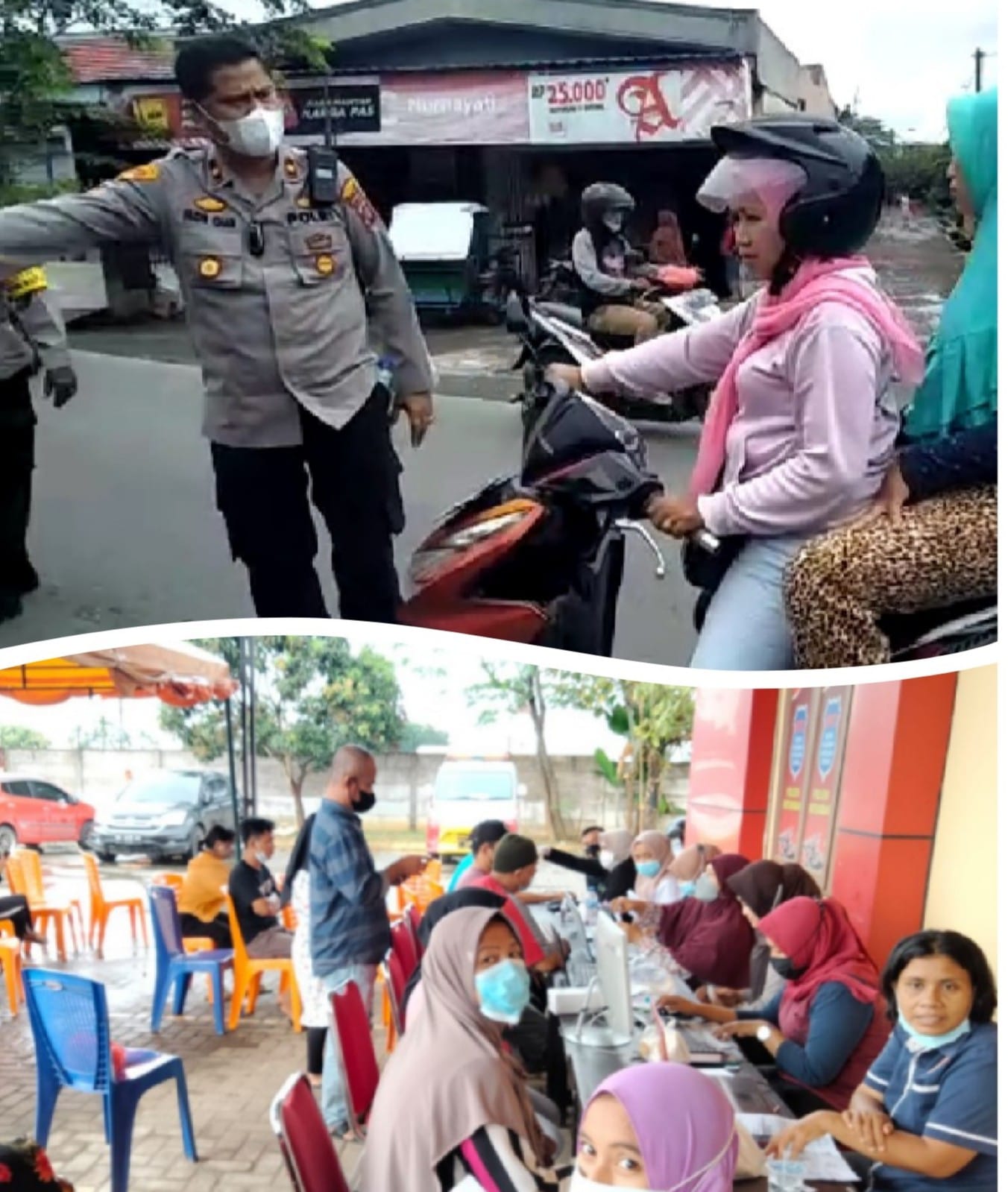 Percepat Herd- Immunity Sentra Vaksinasi Covid-19 Polsek Patumbak Hadir di 7 lokasi