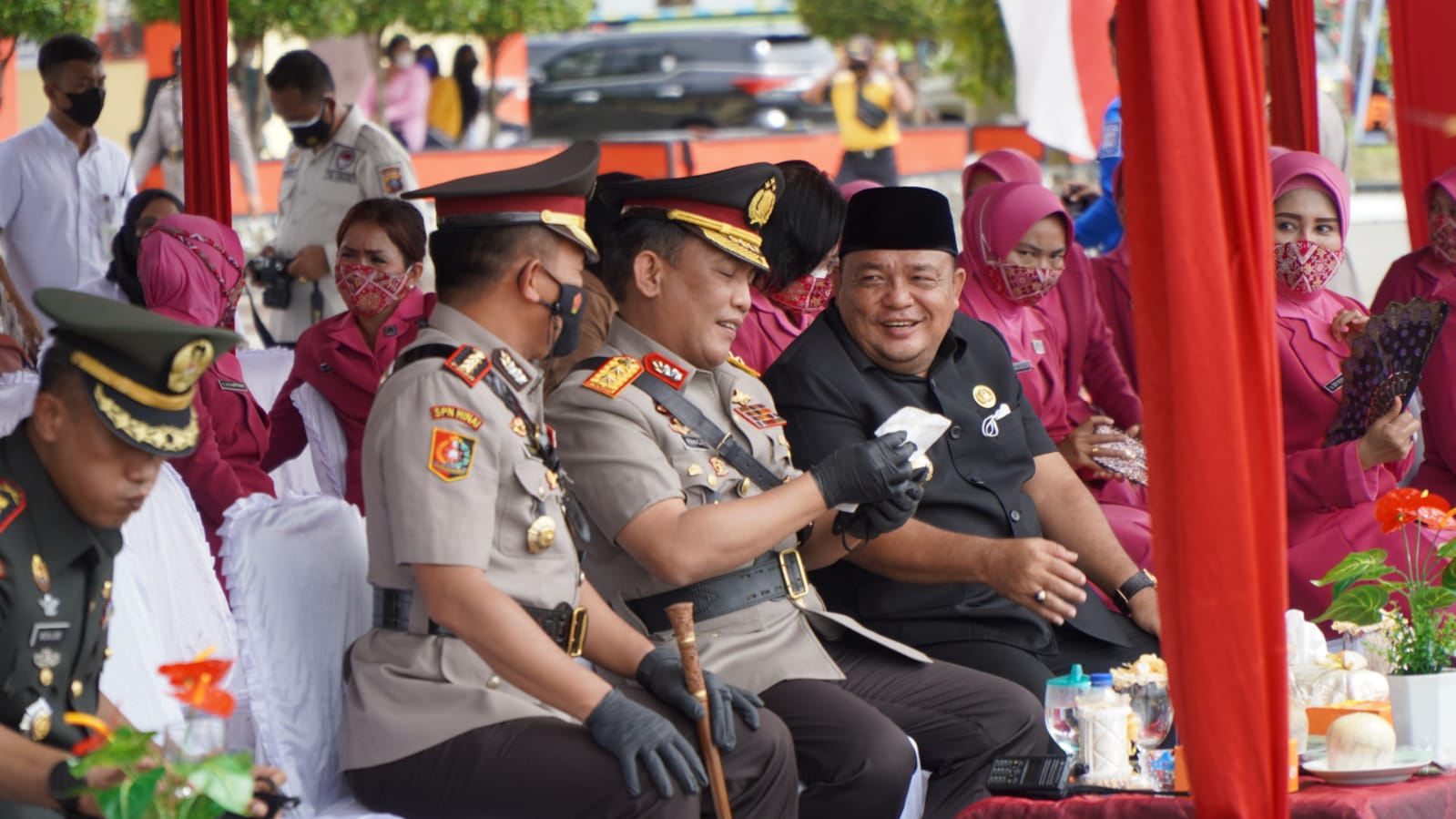 Bupati Langkat Hadiri Pelantikan Siswa Bintara SPN Hinai Poldasu