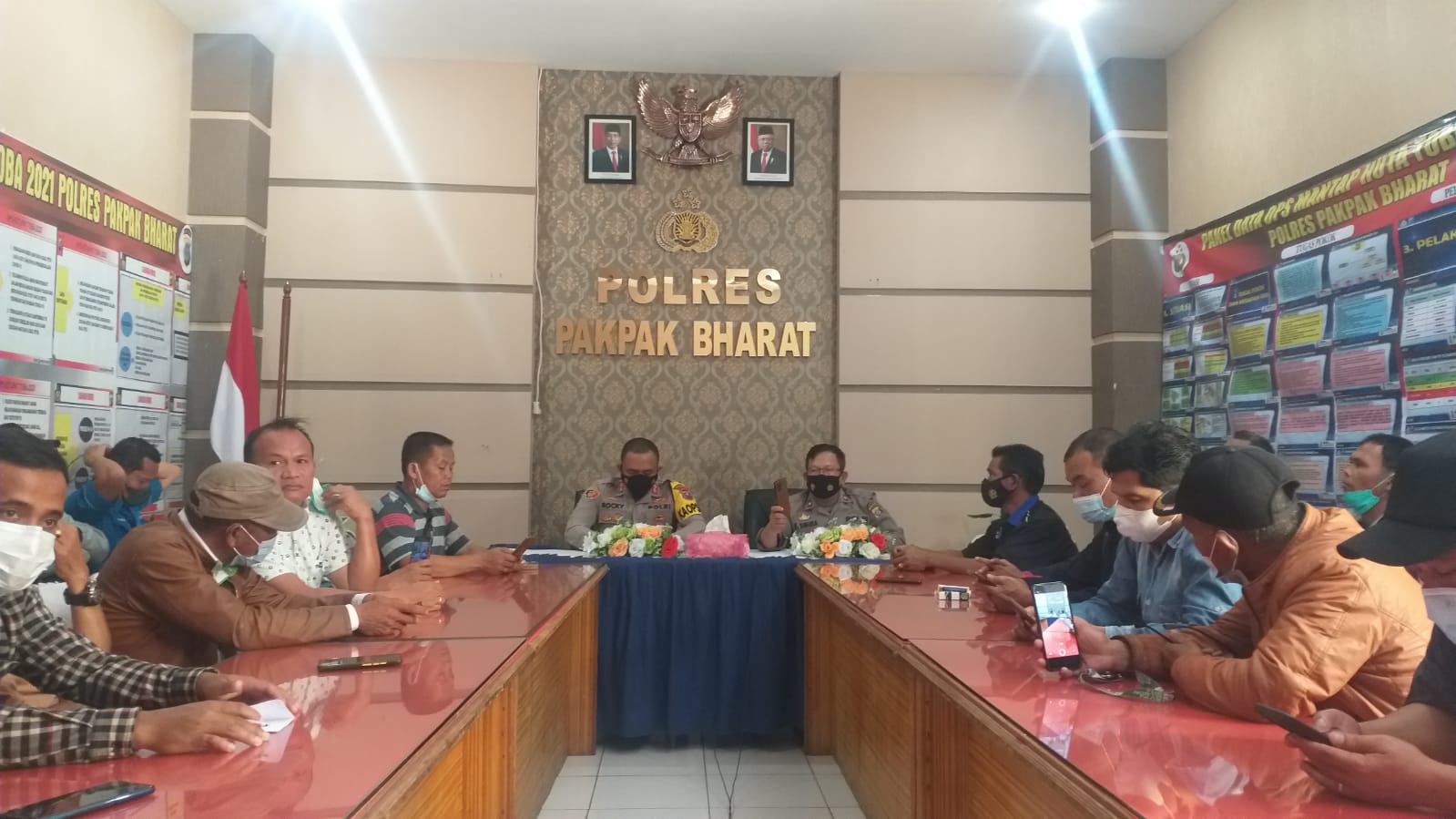 Jelang Nataru, Kapolres Pakpak Bharat Rocky Mengimbau Para Pengemudi Supaya Waspada