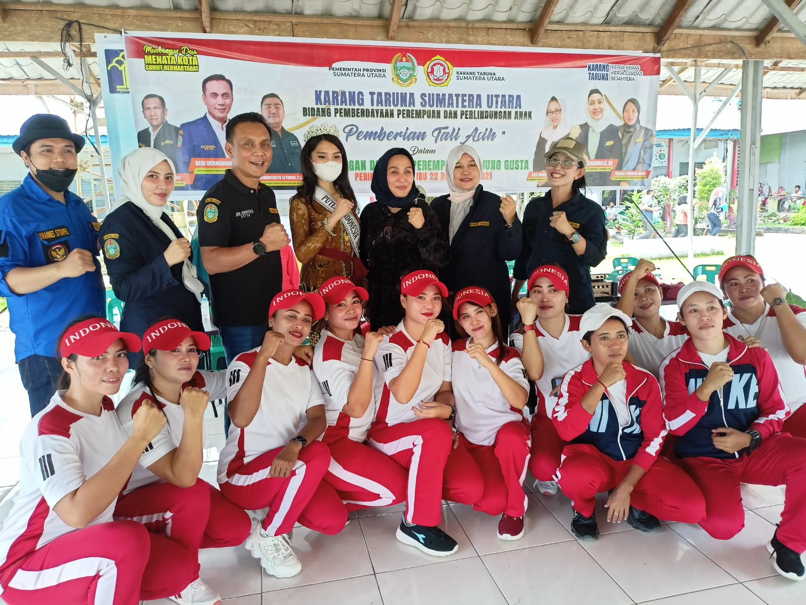 Pengurus Karang Taruna Sumut Kunjungi Lapas Perempuan Tanjung Gusta, Dedi : Tetap Semangat dan Berubah