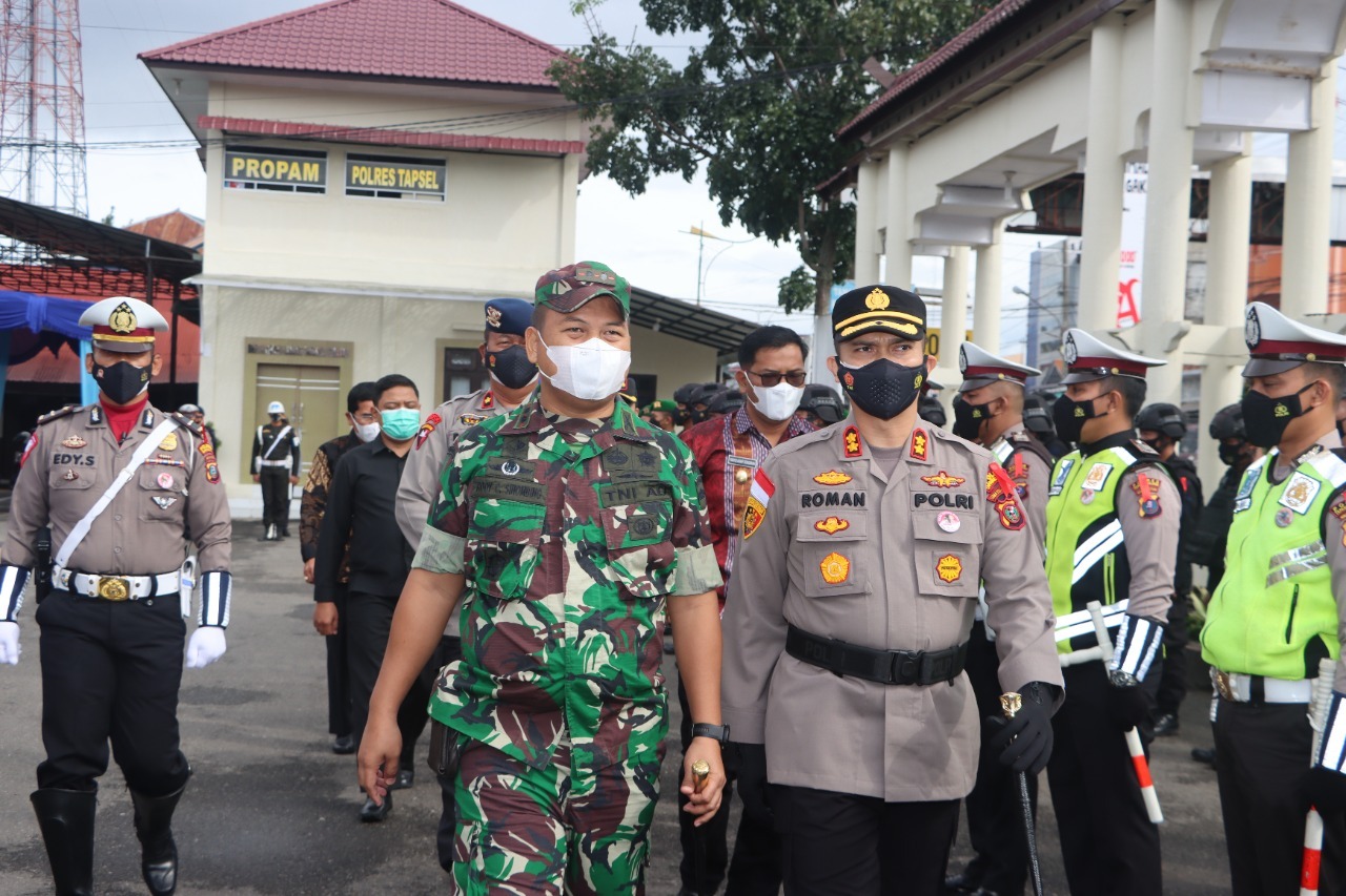 Kapolres Tapsel: sebanyak 369 personel gabungan diterjunkan pada operasi lilin 2021