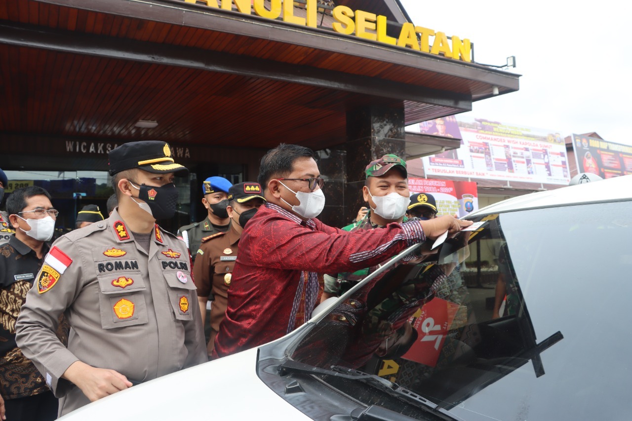 ATURAN MELINTASI WILAYAH HUKUM POLRES TAPSEL 