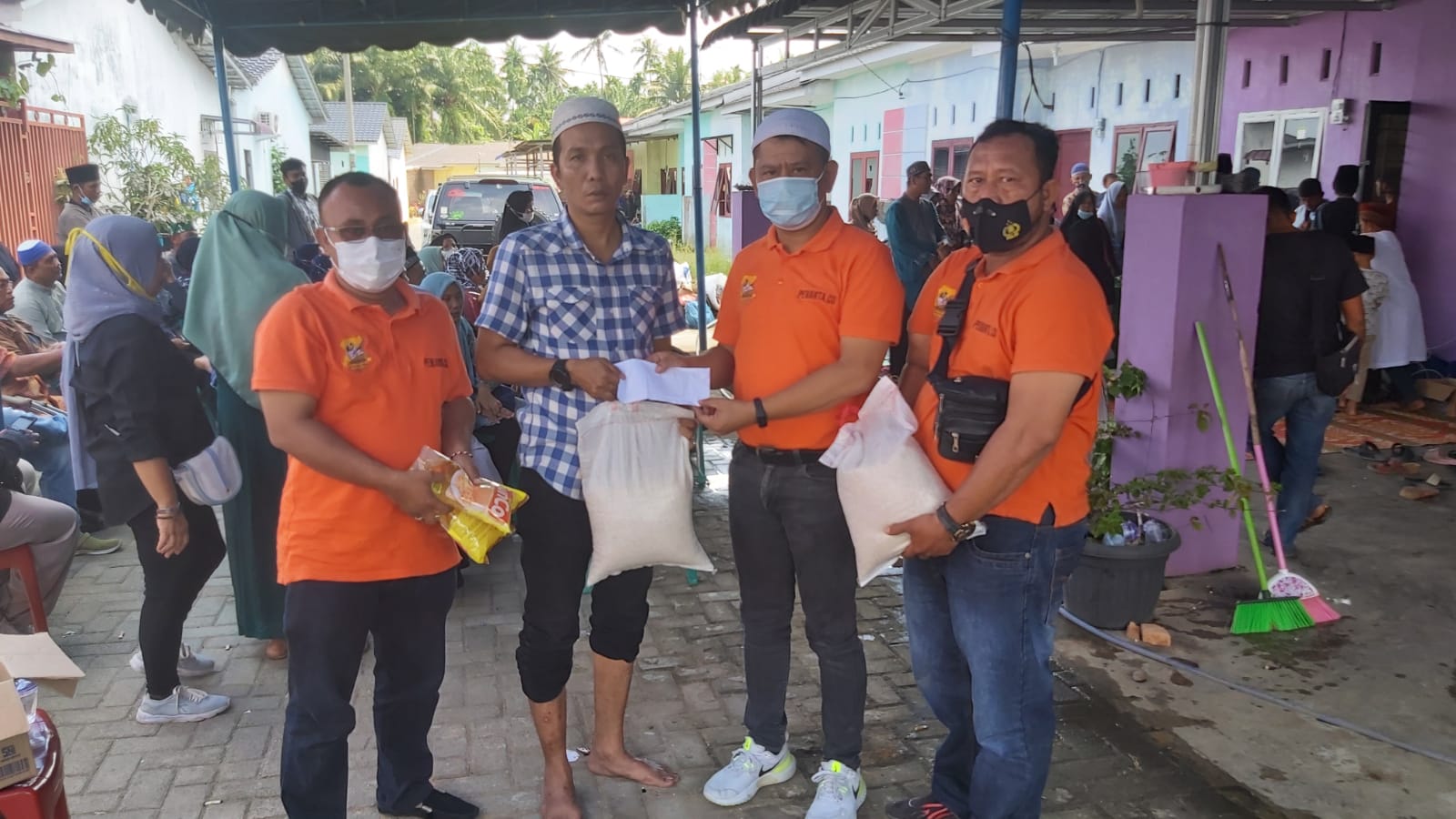 Ketua Pewarta Melayat Kakak Kandung Wartawan yang Meninggal Dunia