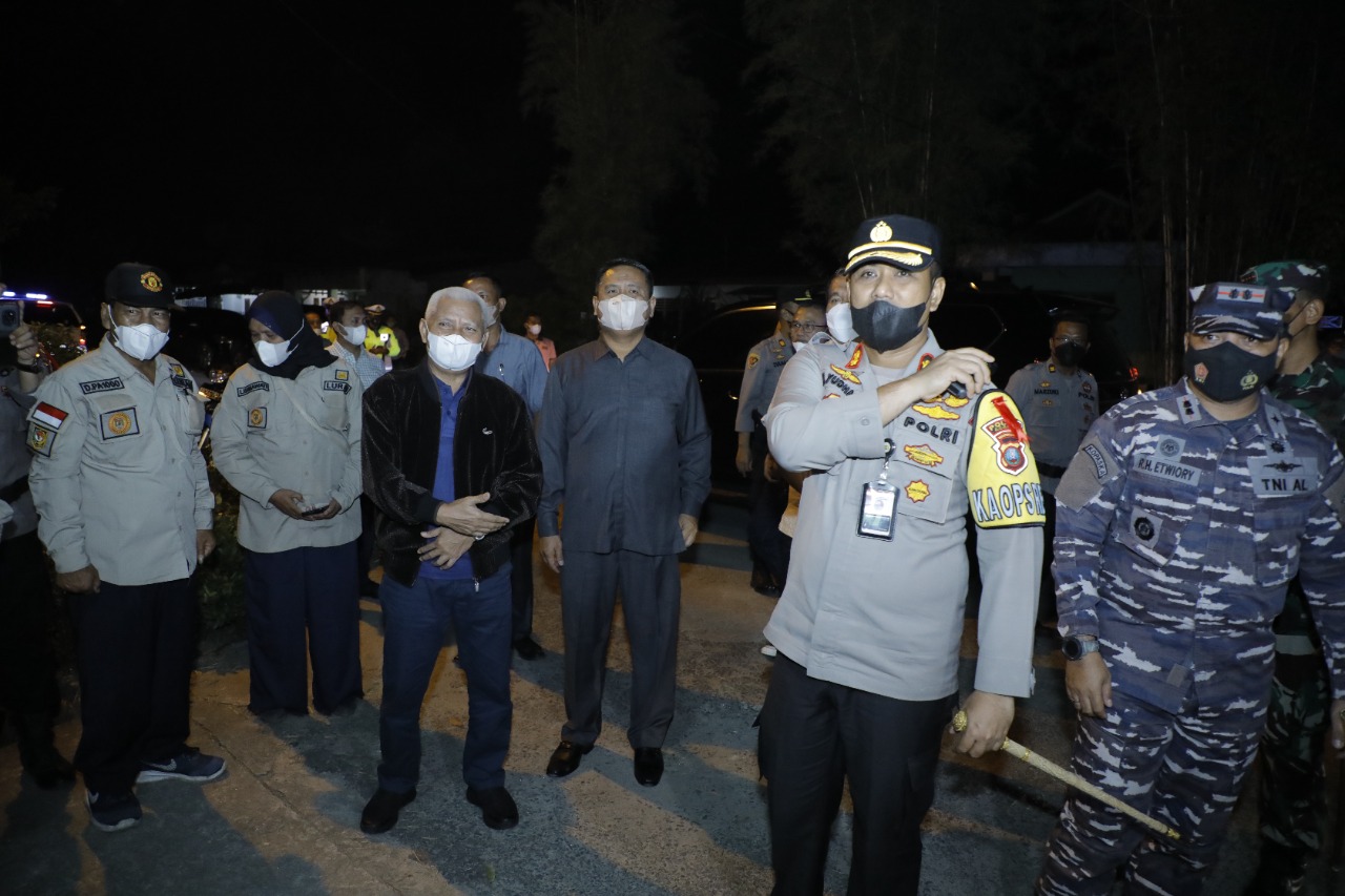 Perayaan Malam Natal, Kapolres Asahan Bersama Forkopimda Monitoring Ke Gereja