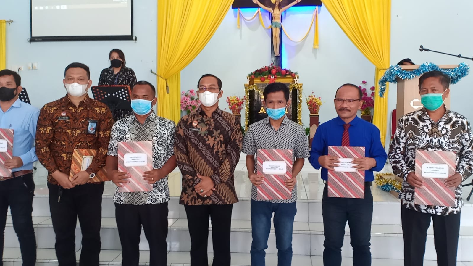Warga Binaan Beragama Nasrani di Lapas Tanjung Gusta, Mendapat Remisi
