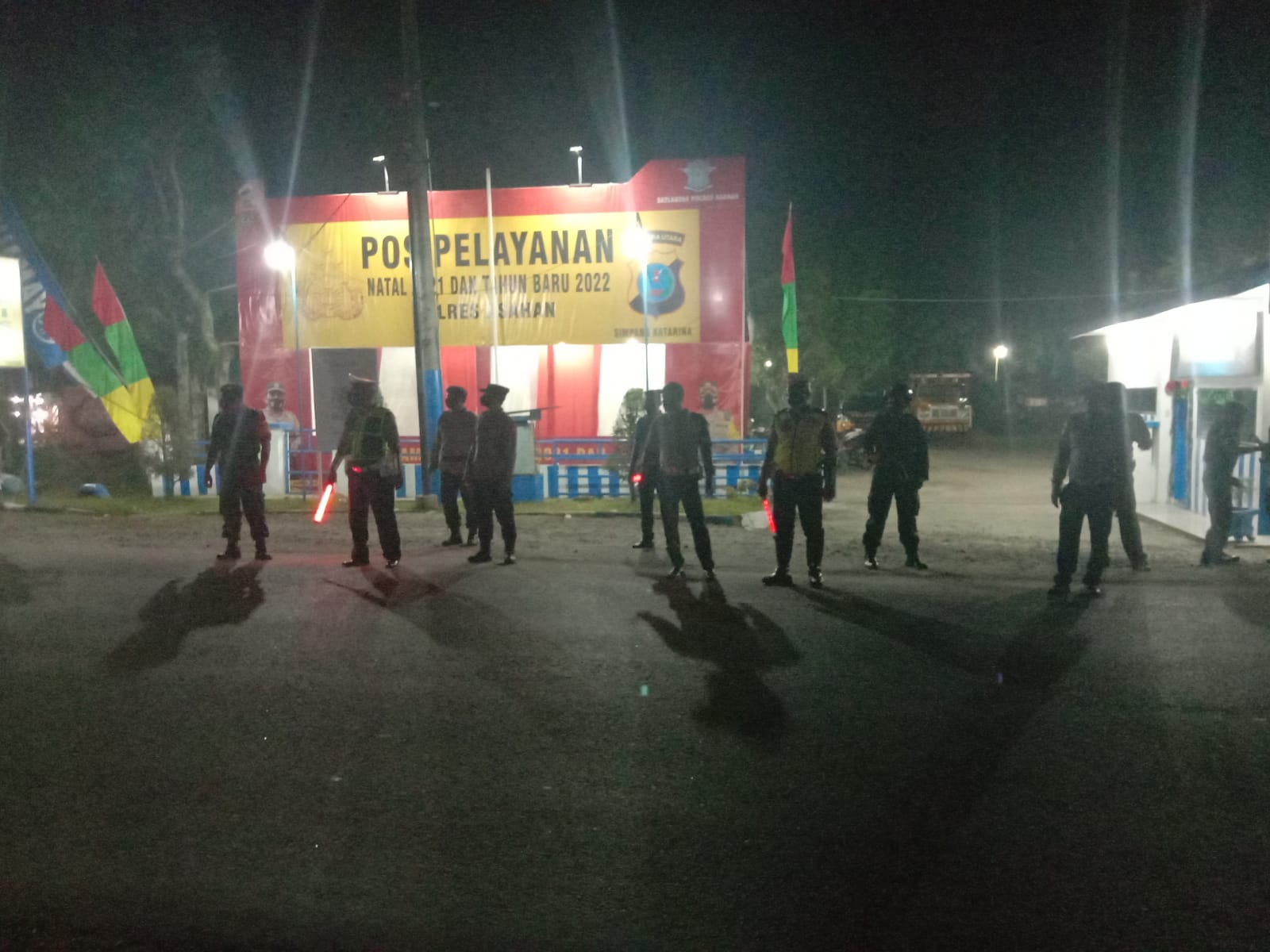 Cek Pos PAM II Desa Ledong Barat, Waka Polres Asahan Himbau Personil Beri Pelayanan Humanis kepada Masyarakat