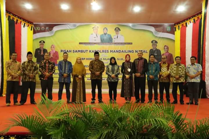 Pemkab Madina Gelar Pisah Sambut Kapolres Madina.