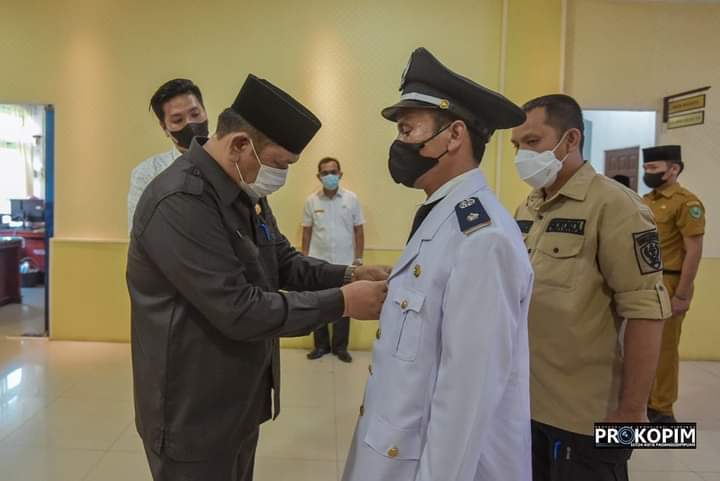 Wali Kota Irsan Efendi Nasution melantik 29 Pejabat Eselon IV, Jalankan Tufoksi Masing-masing