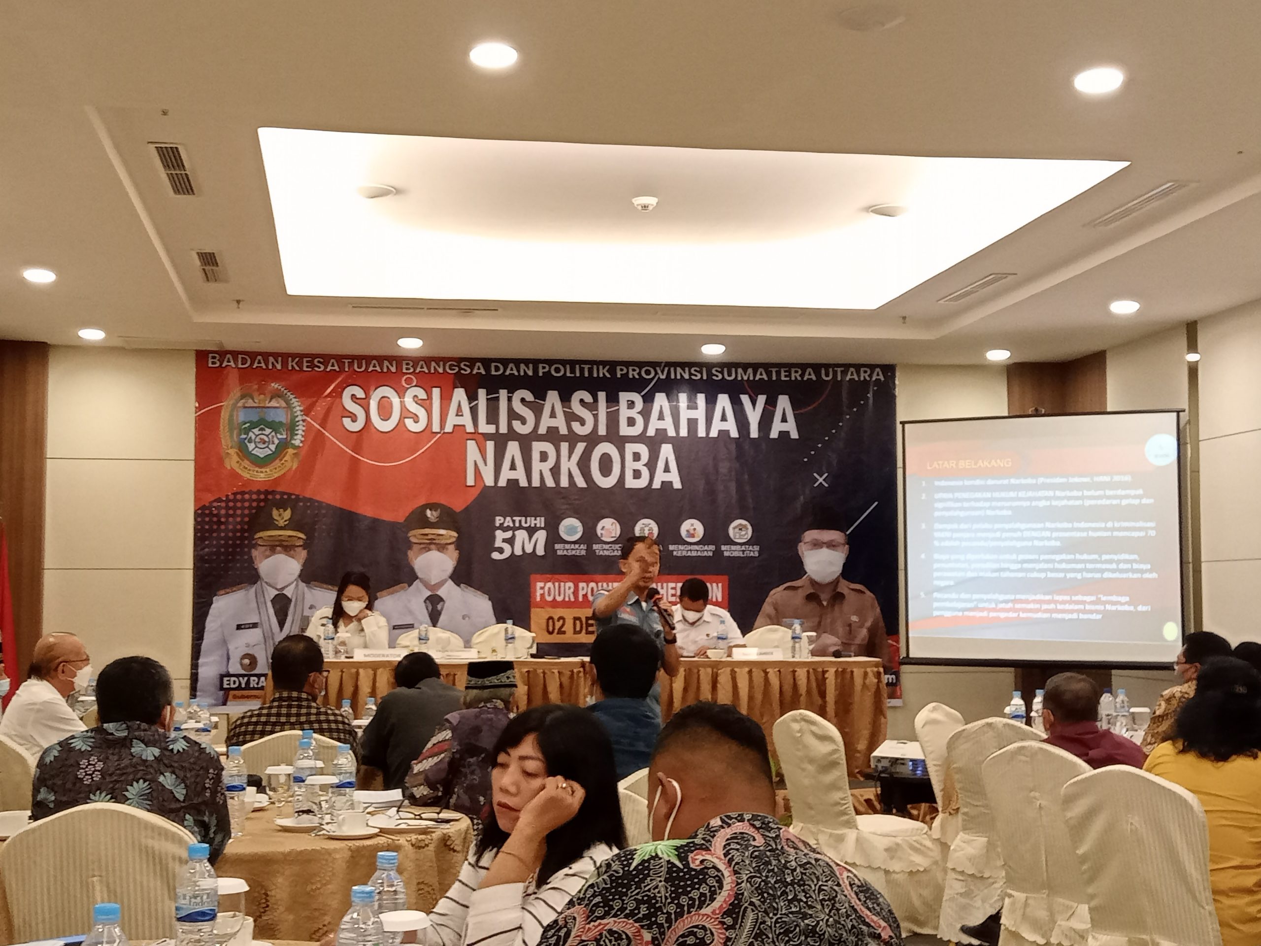 BNNP Sumut Soritua Sihombing : Pecandu Narkoba Harus Direhabilitasi