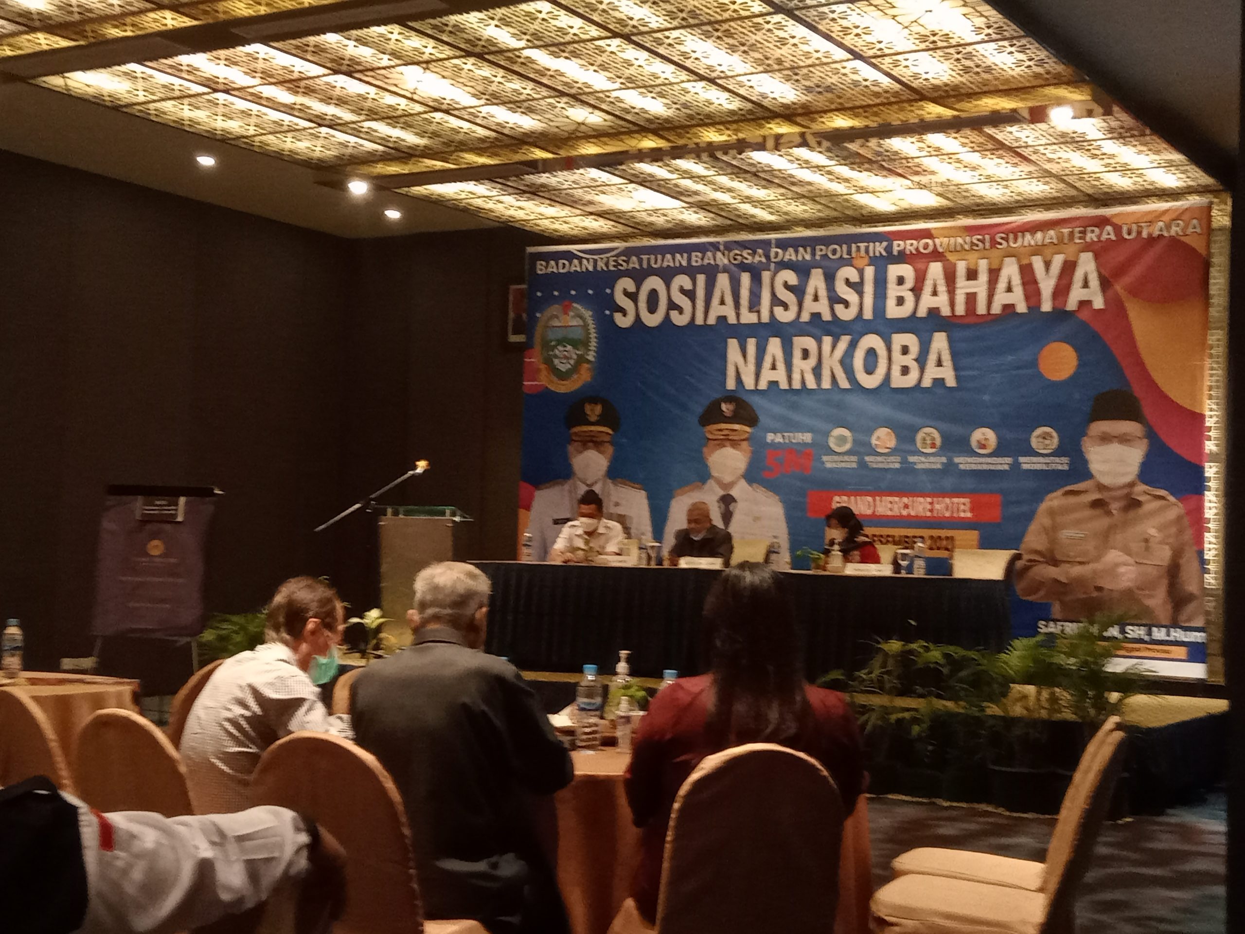 Sosialisasi Bahaya Narkoba Kesbangpol,  Zulkarnaen Nasution : Tempat Pecandu Narkoba Adalah Direhabilitasi Bukan Penjara