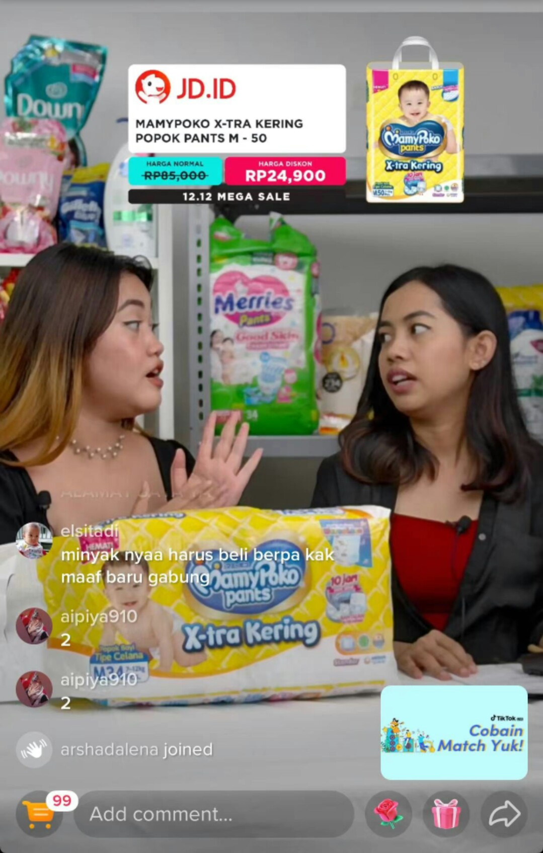 Ciptakan Tren Baru BelanjaÂ OnlineÂ 12.12, Pongo danÂ JD.IDÂ HadirkanÂ Live ShoppingÂ di Tiktok