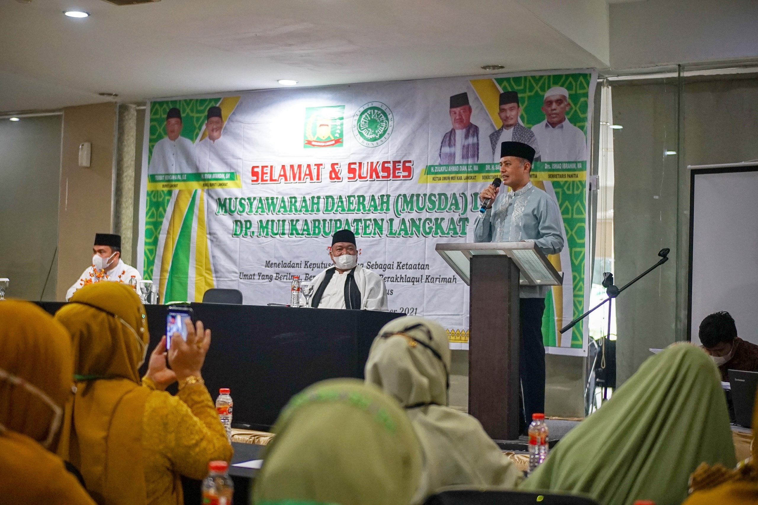 Tutup Musda MUI Langkat, Wagub Sumut : Dakwah ke Daerah Polosok Terpencil