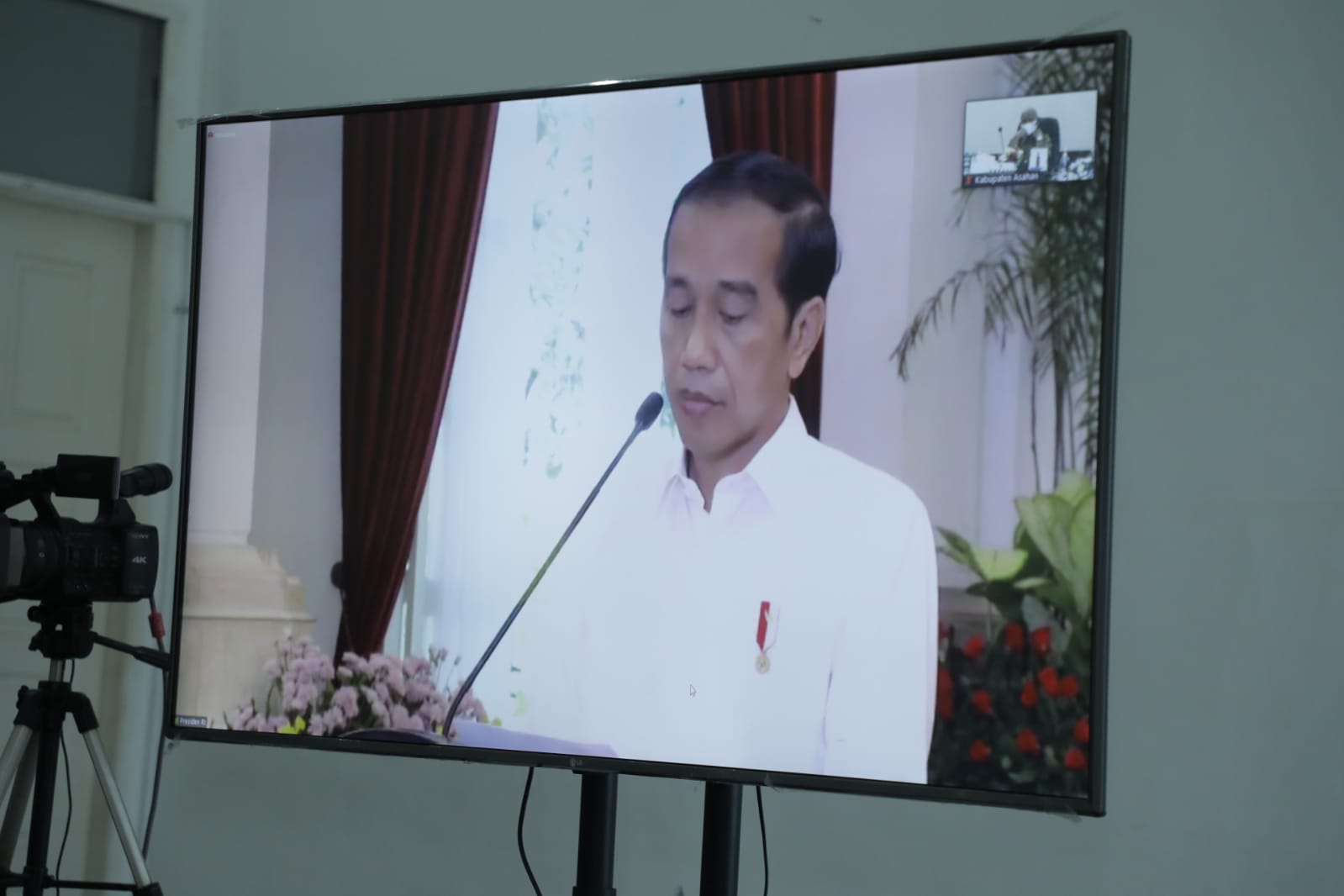 Bupati Asahan Ikuti Arahan Presiden RI