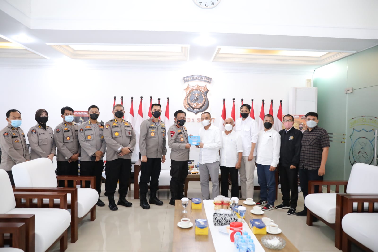 Kapoldasu Irjen Pol RZ Panca Putra Simanjuntak Terima Audensi Pengurus PWI Sumut 2021-2026, Farianda Putra Sinik: Fokuskan 10 Program Kerja