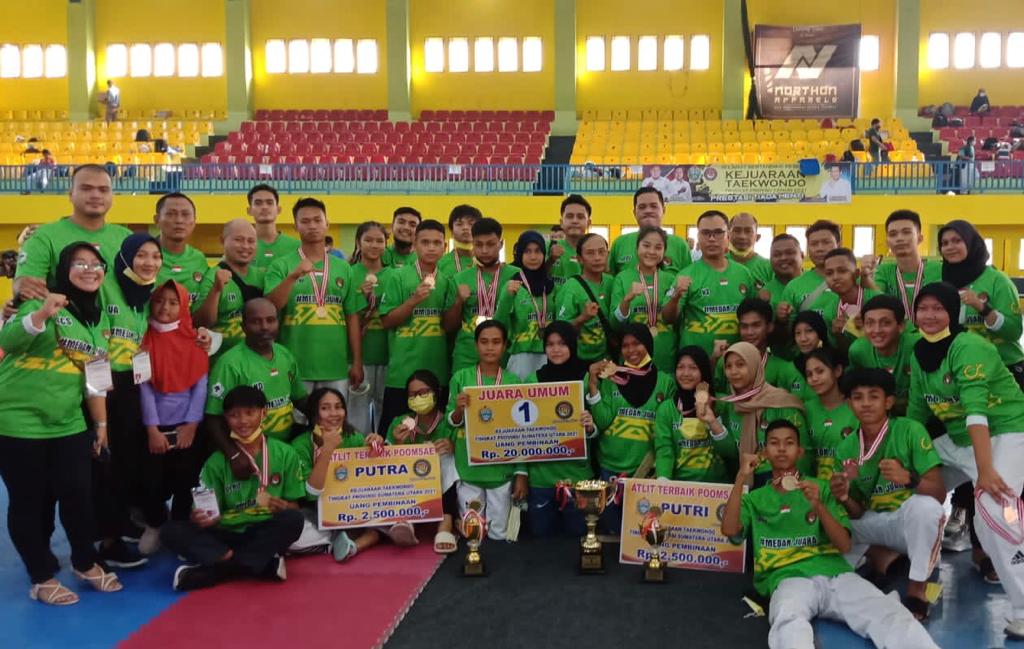 Kejuaraan Taekwondo Pengrovsu 2021, Medan Tradisi Juara Umum