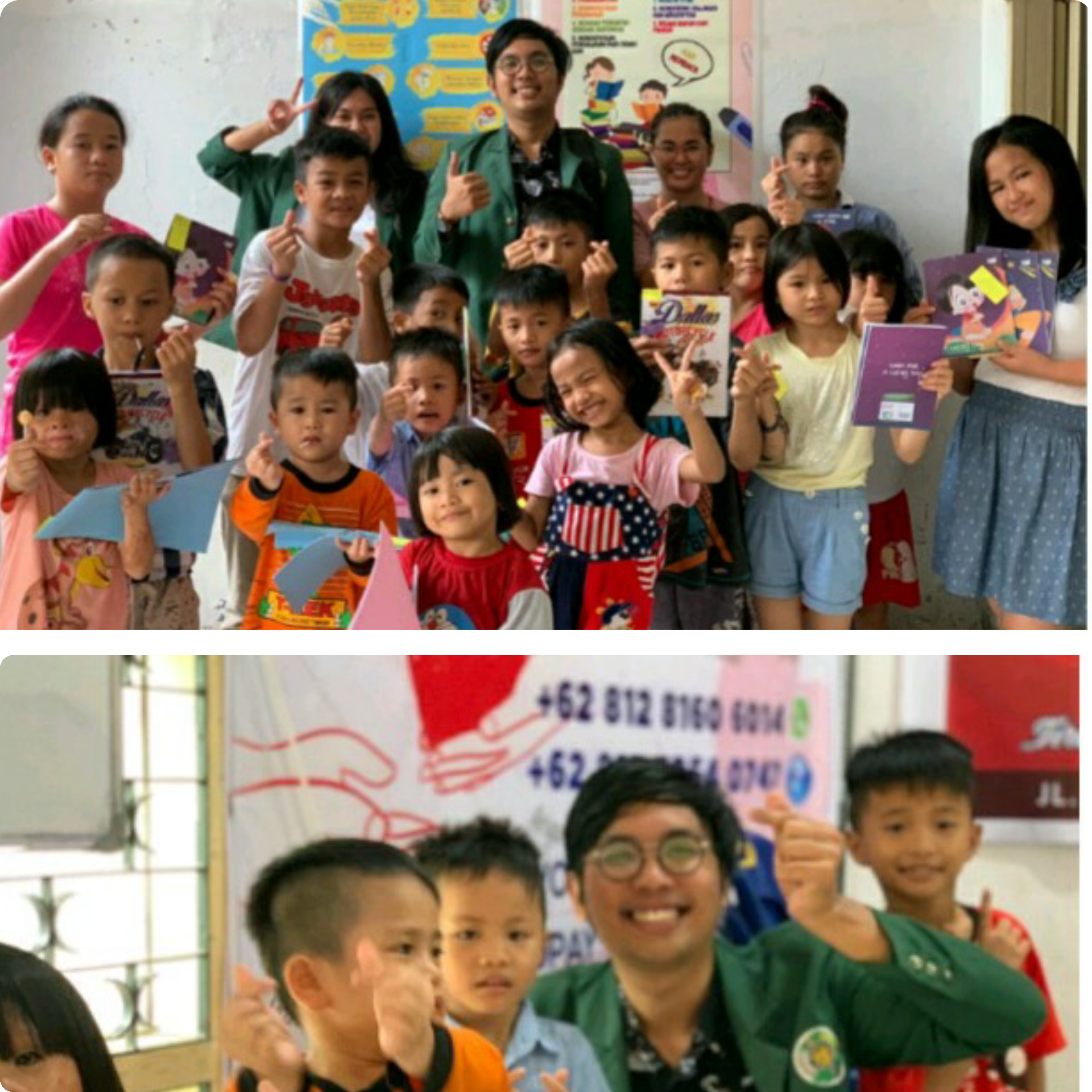 Mahasiswa Kesejahteraan Sosial FISIP USU Ajak Anak Panti Tingkatkan Kemauan Membaca & Belajar Pada Kelompok Anak di Masa Pandemi