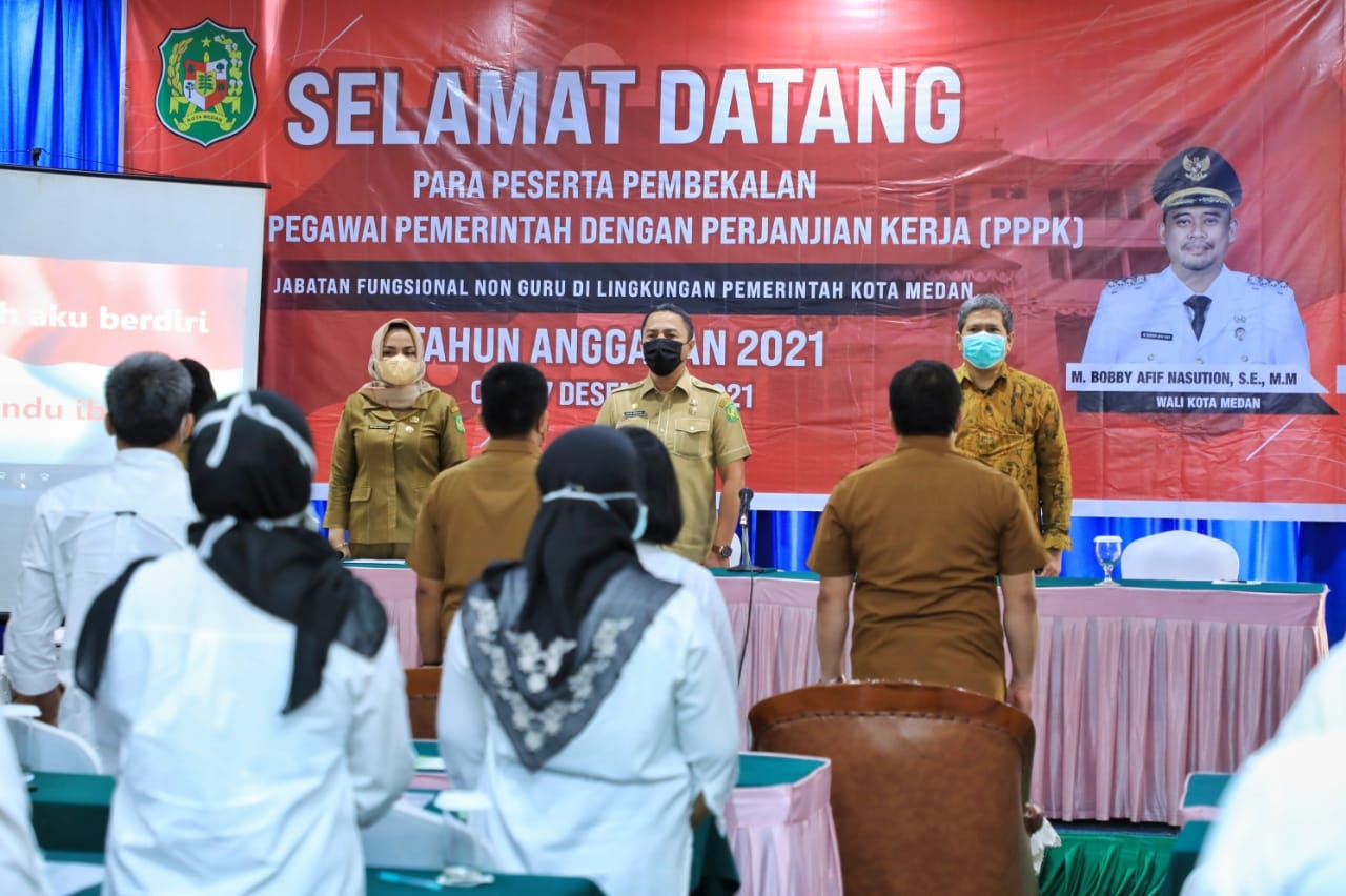 Pemko Medan Gelar Pembekalan bagi CPNS dan PPPK, Wujudkan Pegawai Profesional dan Berkompetensi