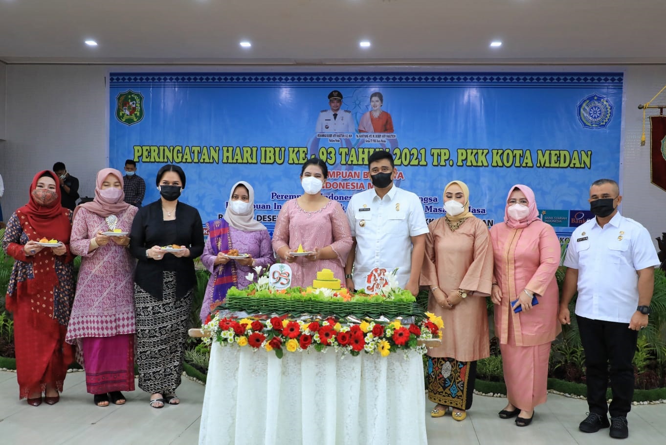 Bobby Nasution Berharap Kaum Ibu Berperan Lebih Kuat Untuk Ciptakan SDM Tangguh,  Peringatan Hari Ibu ke -93