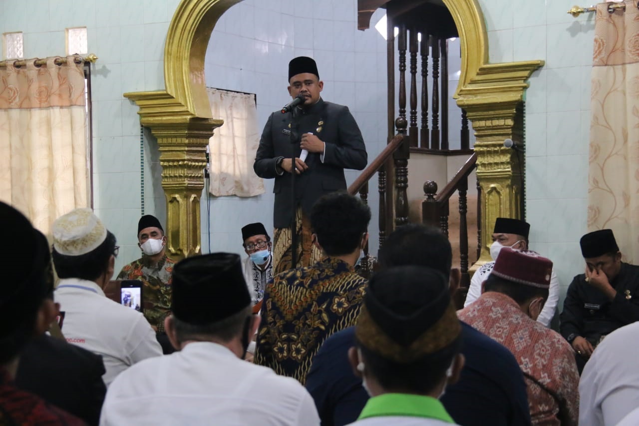 Wali Kota Medan Safari Jumat di Masjid Setia Al Mukkaram